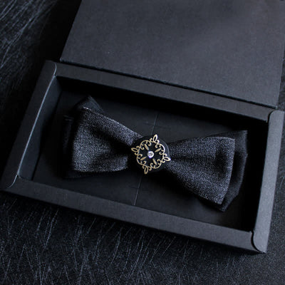Formal Double Layers Banquet Accessories Bow Tie