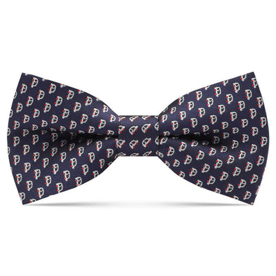 Kid's Interesting Cartoon Animal Motifs Bow Tie - Navy Car - image 17