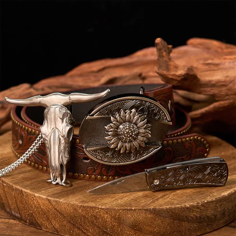 BELT WITH KNIFE  FloralTrip