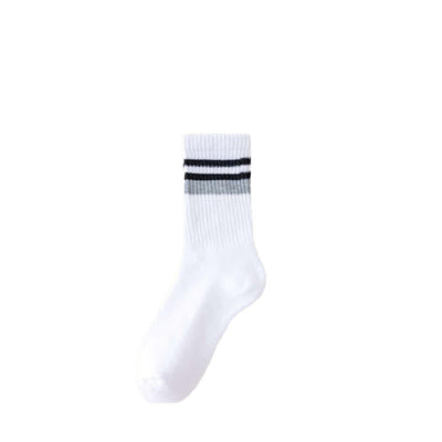 Classic Stripe Thicken Crew Socks