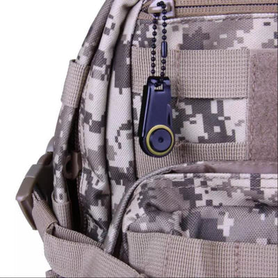 Black EDC Folding Knife Portable Tactical Keychain