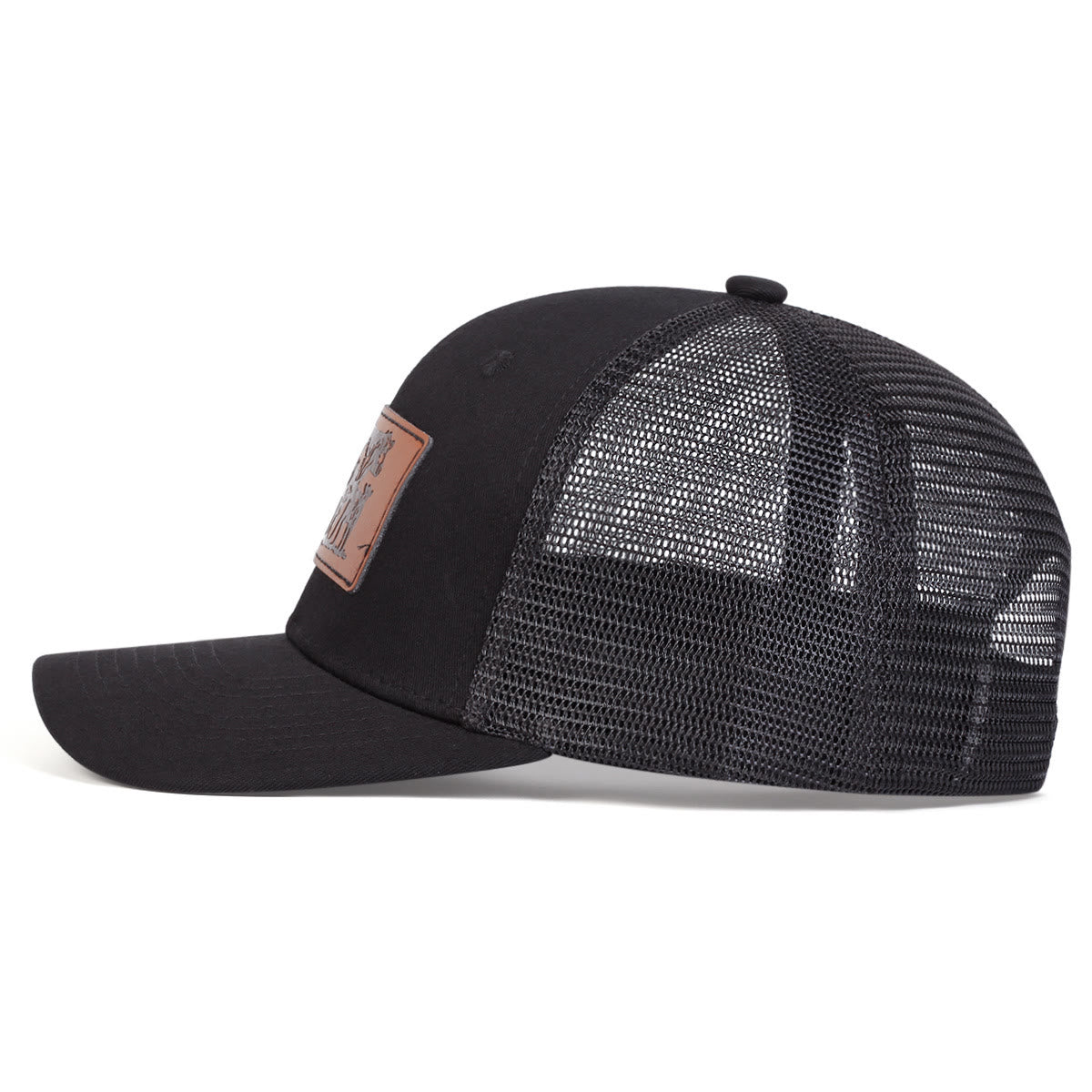 Bull Leads The Calf Adjustable Farmer Trucker Hat