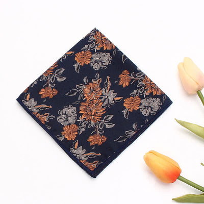 Men's Chrysanthemum Floral Casual Wear Necktie