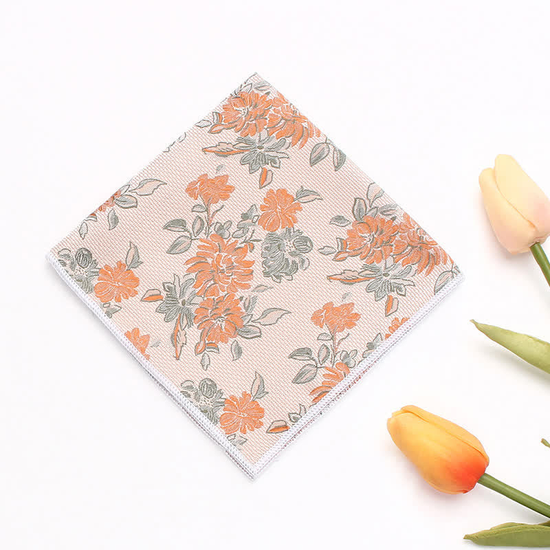 Men's Chrysanthemum Floral Casual Wear Necktie