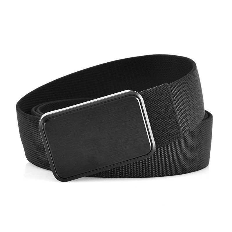 Men's Stretch Nylon Magnet Buckle Belt