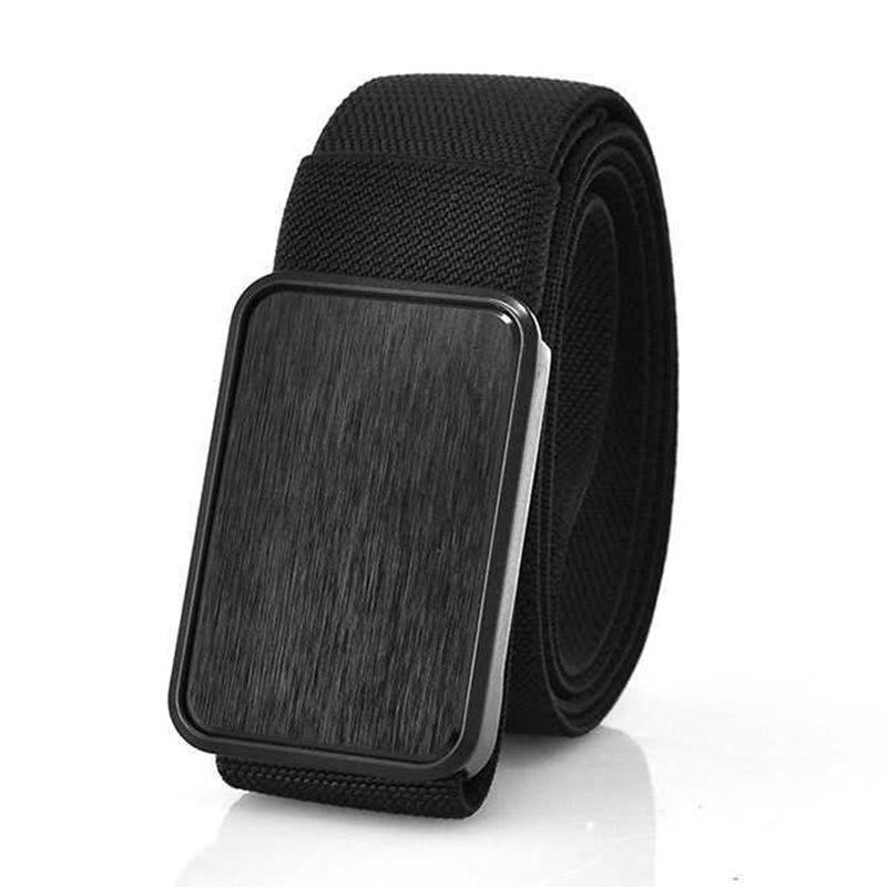 Men's Stretch Nylon Magnet Buckle Belt