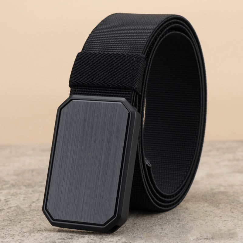 Men's Stretch Nylon Magnet Buckle Belt