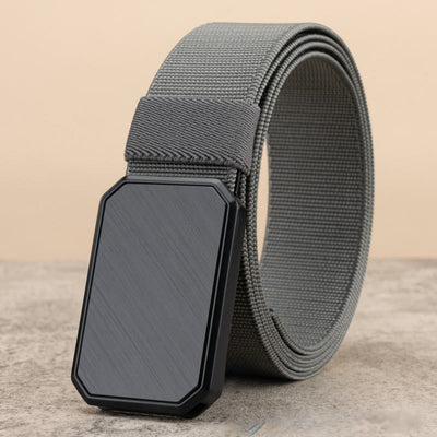 Men's Stretch Nylon Magnet Buckle Belt