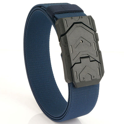 Men's Quick Release Magnetic Buckle Stretchable Nylon Belt