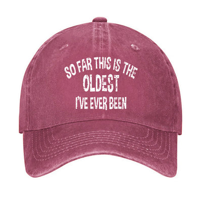 So Far This Is The Oldest Adjustable Baseball Cap