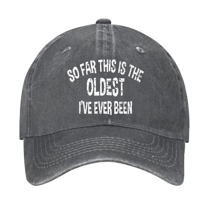 So Far This Is The Oldest Adjustable Baseball Cap