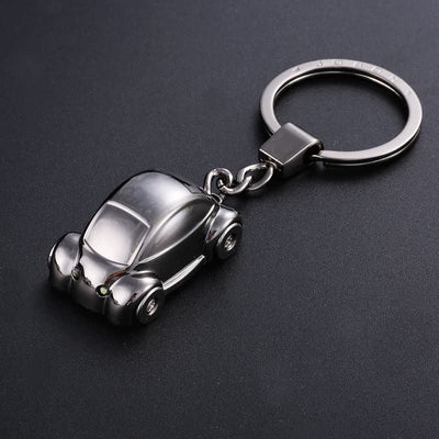 Creative Car Shape LED Flashlight Keychain