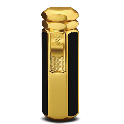 Quad Flame Lighter Refillable Butane Four Burner Lighter