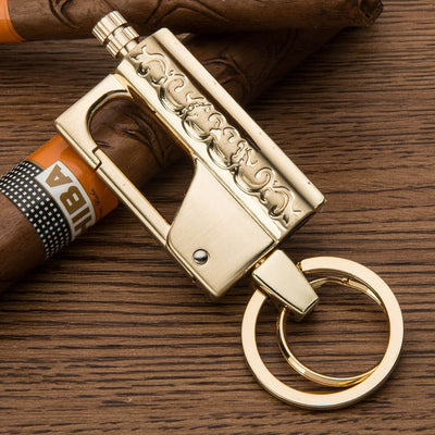 Portable Permanent Match Keychain Kerosene Lighter
