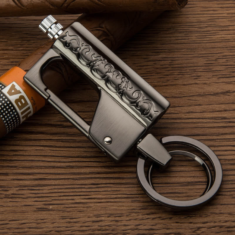 Portable Permanent Match Keychain Kerosene Lighter