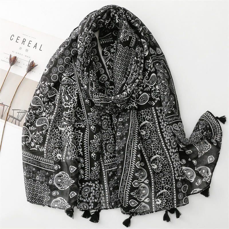 Women's Summer Beach Lightweight Shawl Thin Scarf