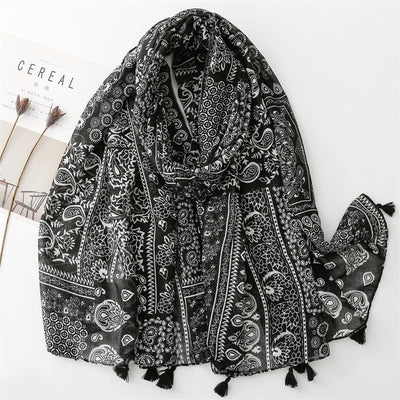 Women's Summer Beach Lightweight Shawl Thin Scarf