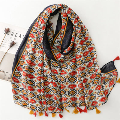 Women's Summer Beach Lightweight Shawl Thin Scarf