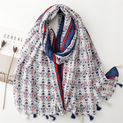 Women's Summer Beach Lightweight Shawl Thin Scarf