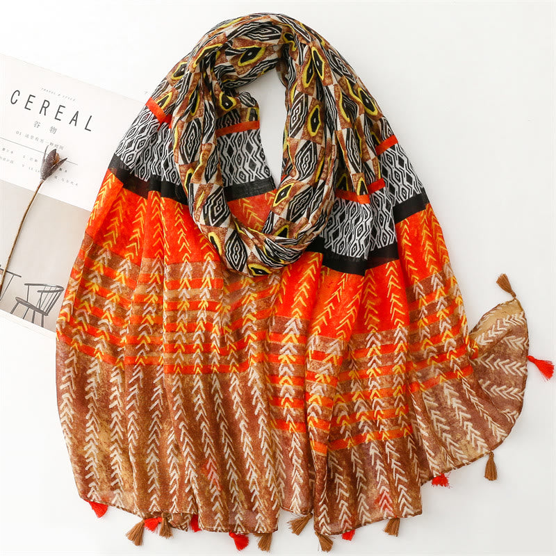 Women's Summer Beach Lightweight Shawl Thin Scarf