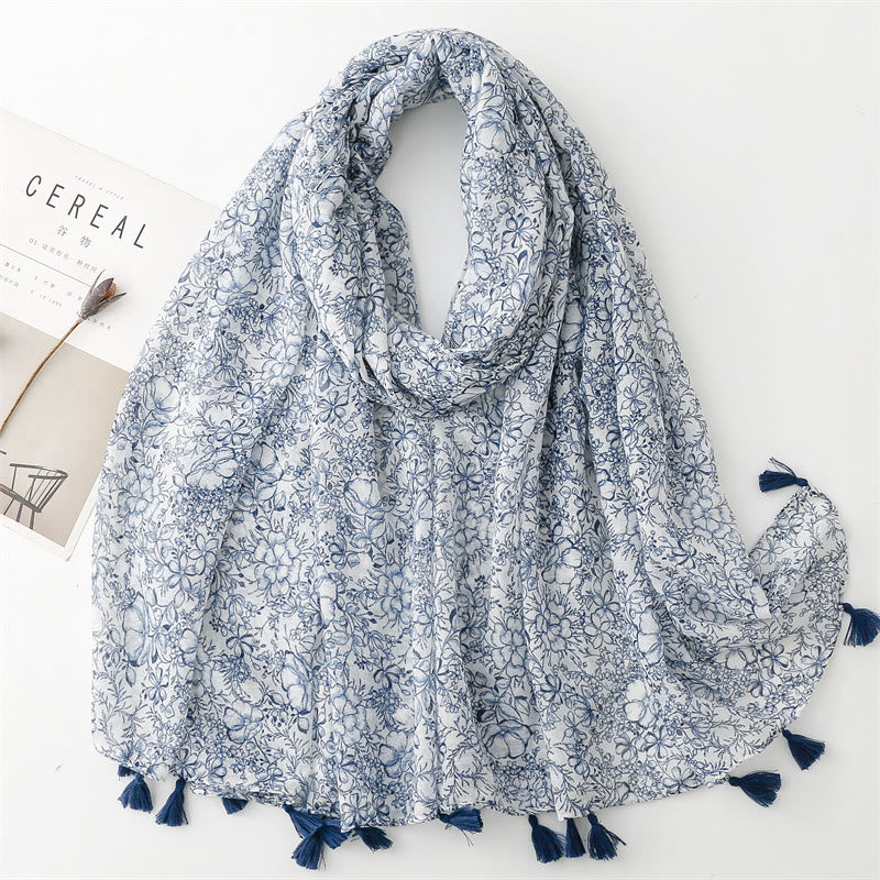 Women's Summer Beach Lightweight Shawl Thin Scarf