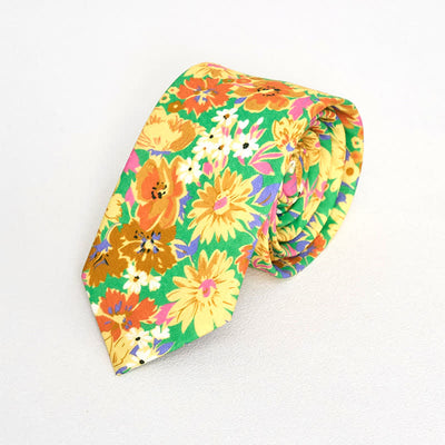Men's Vintage Liberal Floral Necktie