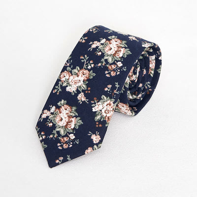 Men's Vintage Liberal Floral Necktie