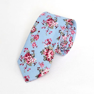 Men's Vintage Liberal Floral Necktie