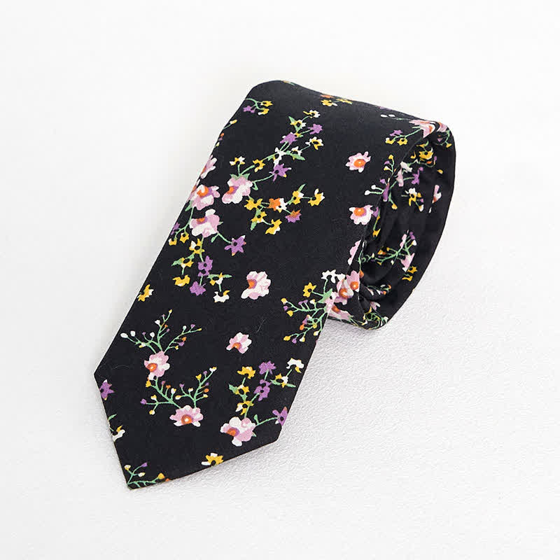 Men's Vintage Liberal Floral Necktie