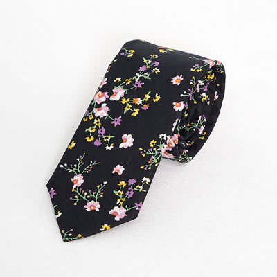 Men's Vintage Liberal Floral Necktie