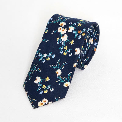 Men's Vintage Liberal Floral Necktie
