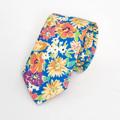 Men's Vintage Liberal Floral Necktie