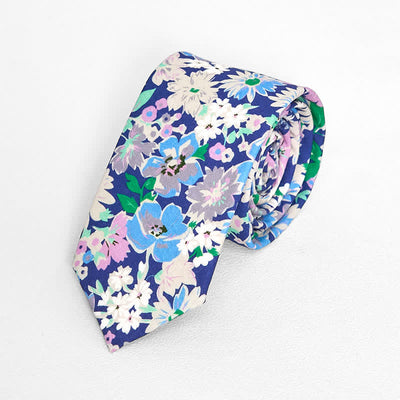Men's Vintage Liberal Floral Necktie