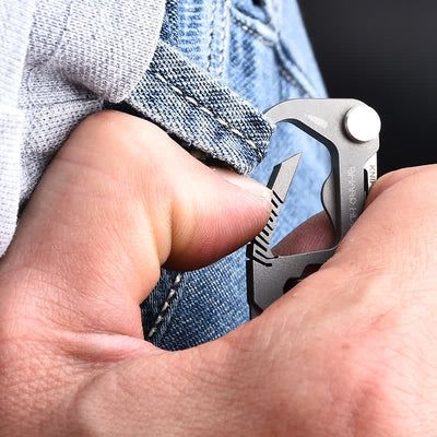 6 In 1 Multifunctional Folding Mini Knife Keychain