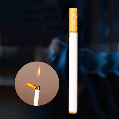 Creative Mini Metal Cigarette-Shaped Butane Lighter