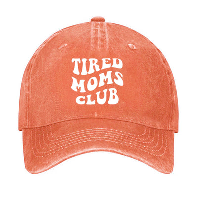 Tired Moms Club Adjustable Baseball Cap