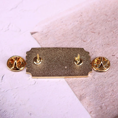 Read All Night Book Club Enamel Pin Brooch