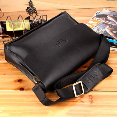 Multi-Pocket Large Capacity Classic Messenger Bag