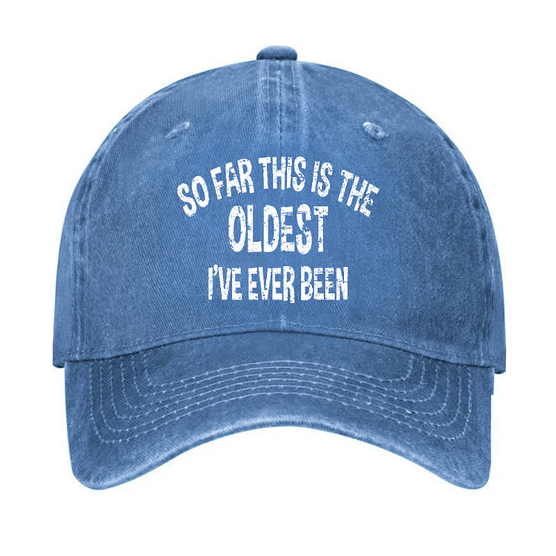 So Far This Is The Oldest Adjustable Baseball Cap