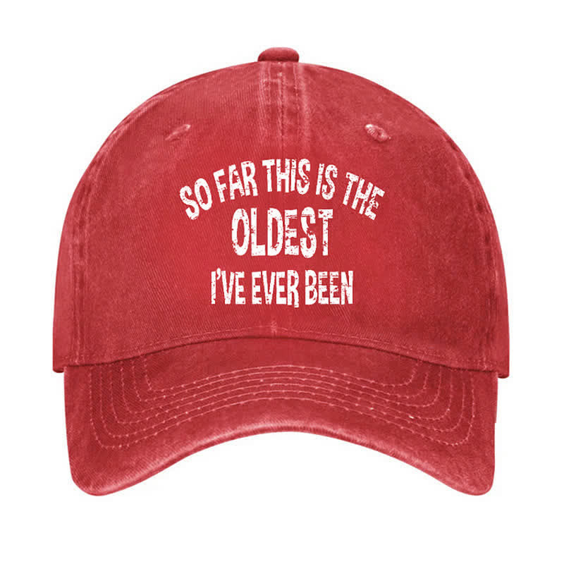 So Far This Is The Oldest Adjustable Baseball Cap