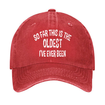 So Far This Is The Oldest Adjustable Baseball Cap