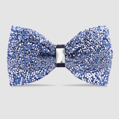Men's Sparkle Star Glitter Crystal Bow Tie