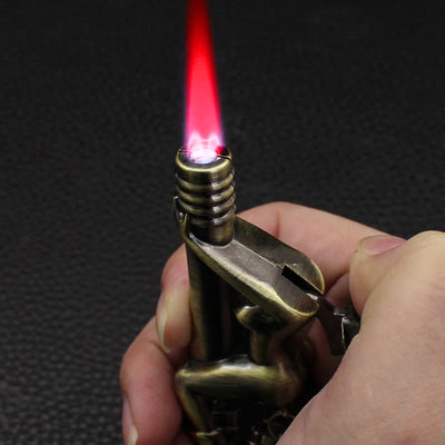 Creative Beauty Holding Grenade Butane Lighter