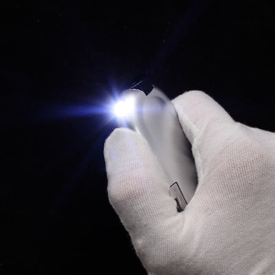 Flexible Long Ignition Pipe LED Flashlight Butane Lighter