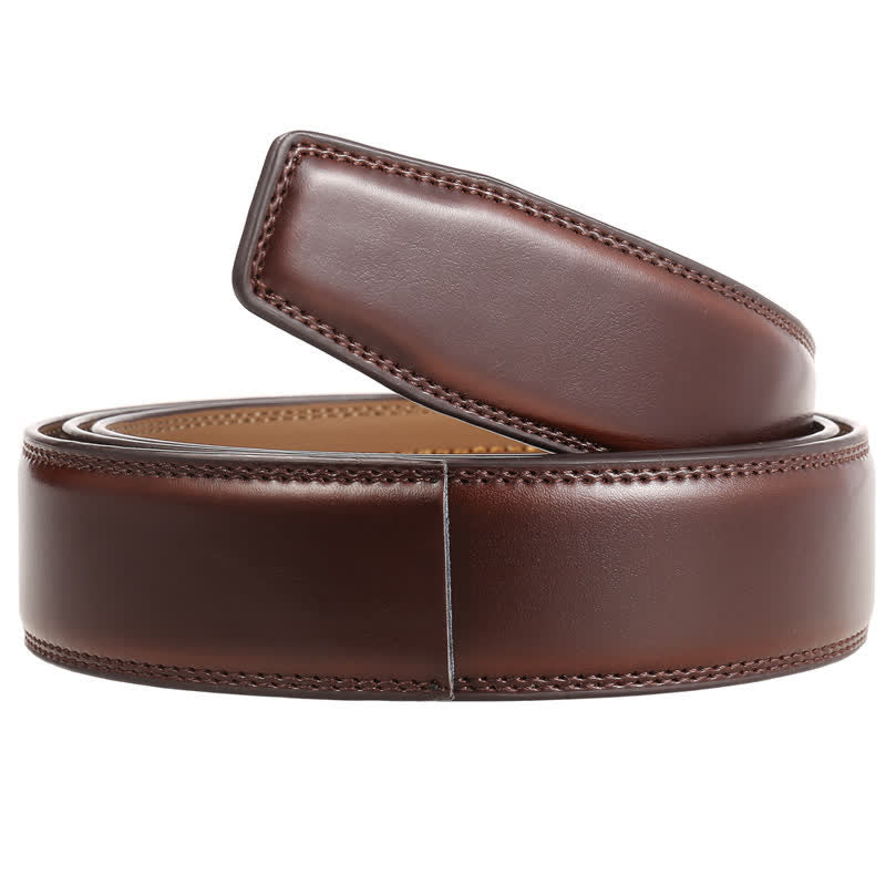 Gold Personalized Gift Idea Custom DIY Automatic Buckle Leather Belt - image 11