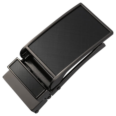 Black Personalized Gift Idea Custom DIY Automatic Buckle Leather Belt - image 2