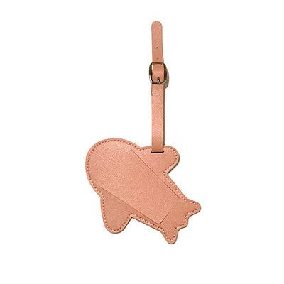 Airplane Shape One-Sided Custom Your Text Luggage Tag - Pink - image 17