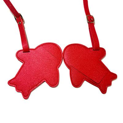 Airplane Shape One-Sided Custom Your Text Luggage Tag - image 5