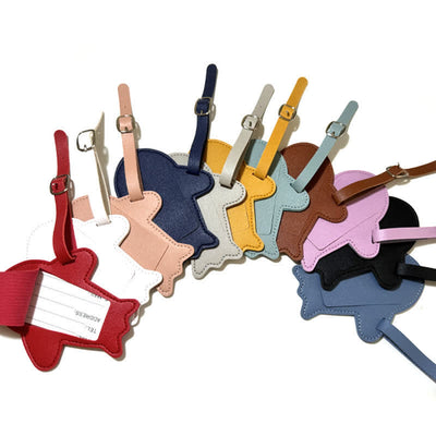 Airplane Shape One-Sided Custom Your Text Luggage Tag - image 2