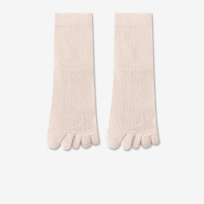 Women's Five Finger Thin Mesh Summer Socks